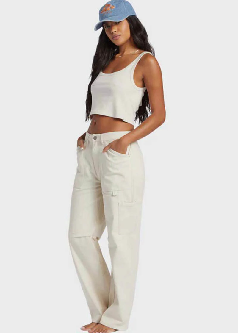 Collet Carpenter Pant - White Cap