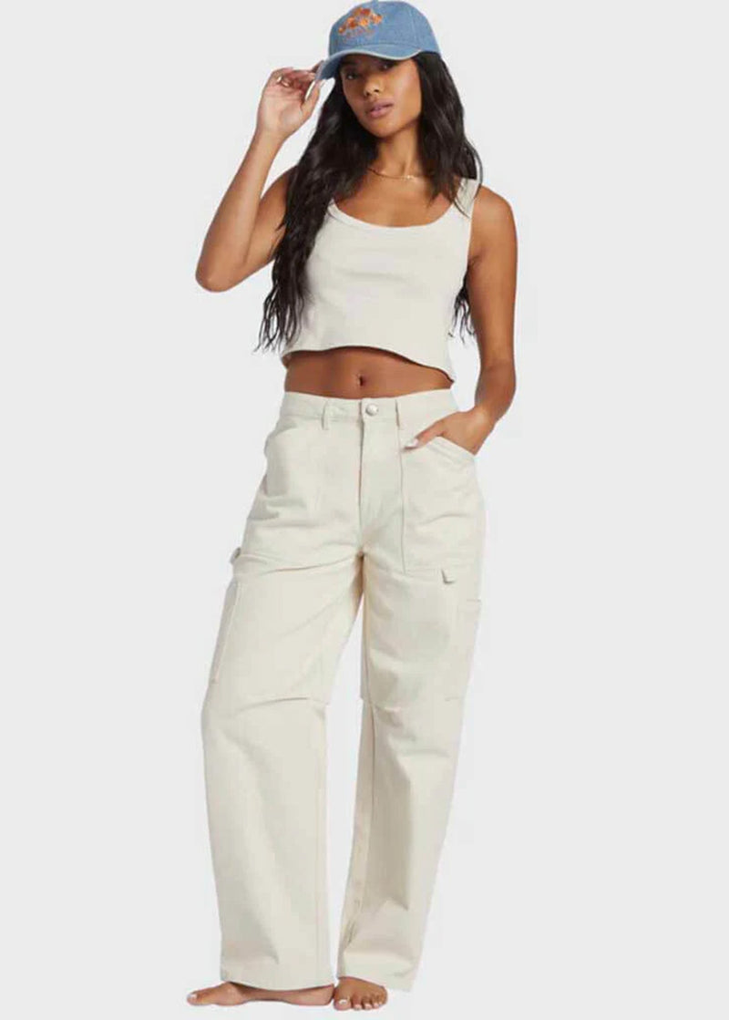 Collet Carpenter Pant - White Cap