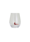 Stemless Holiday Figurine Wine Glasses