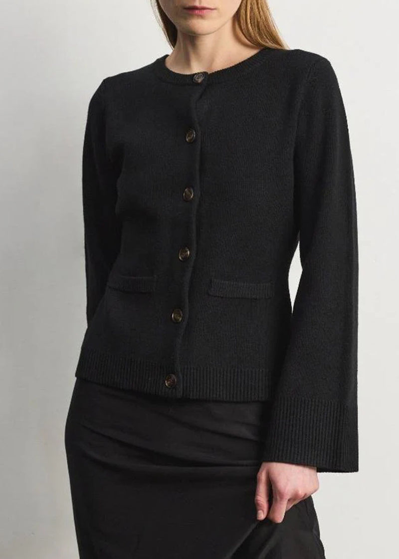 The Tyler Cardigan - Black