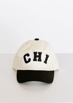 Youth Chi 2-Tone Baseball Cap - Black