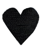 Black Heart Patch