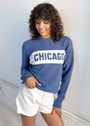 Chicago Block Stripe Sweater - Blue