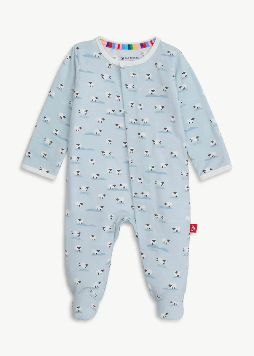 Modal Magnetic Footie - Baa Baa Baby Blue