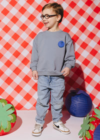 Love You Berry Much Oversized Sweatshirt