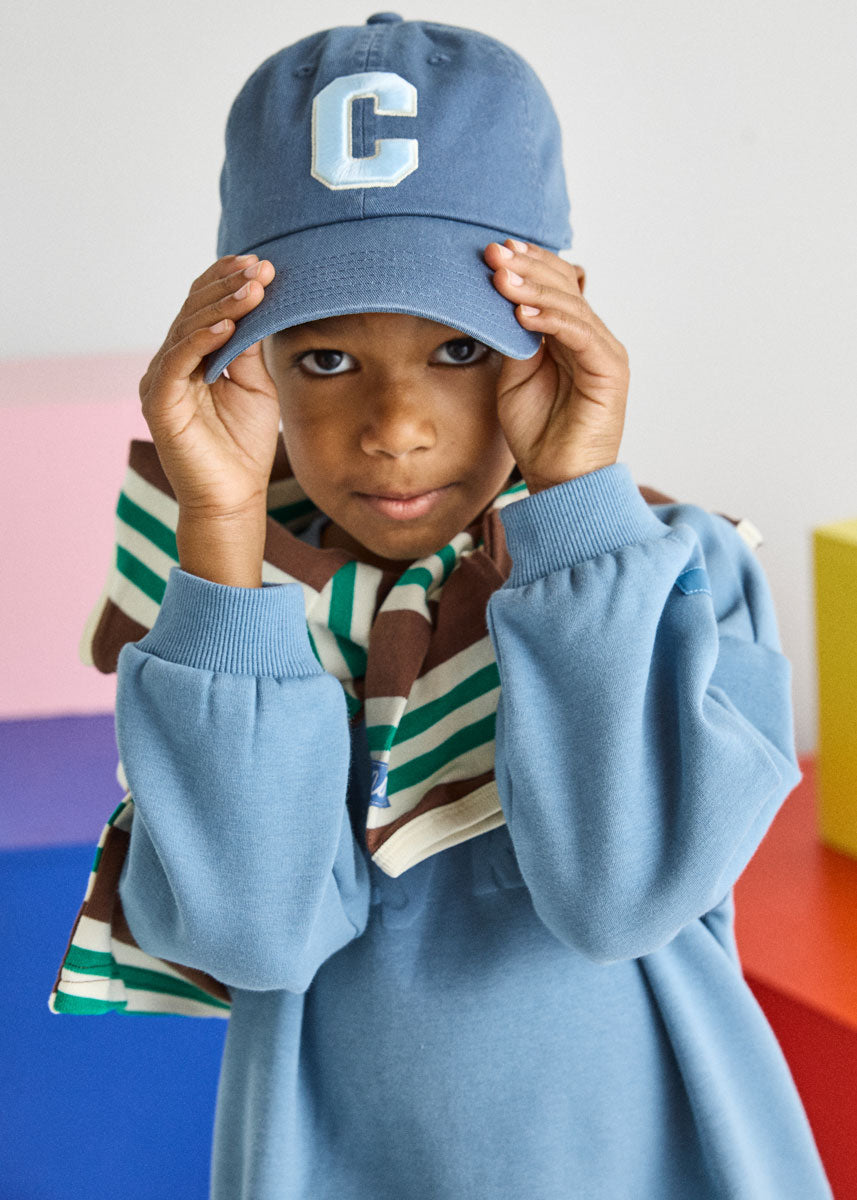 Toddler C Is for Chicago Dad Hat - Blue