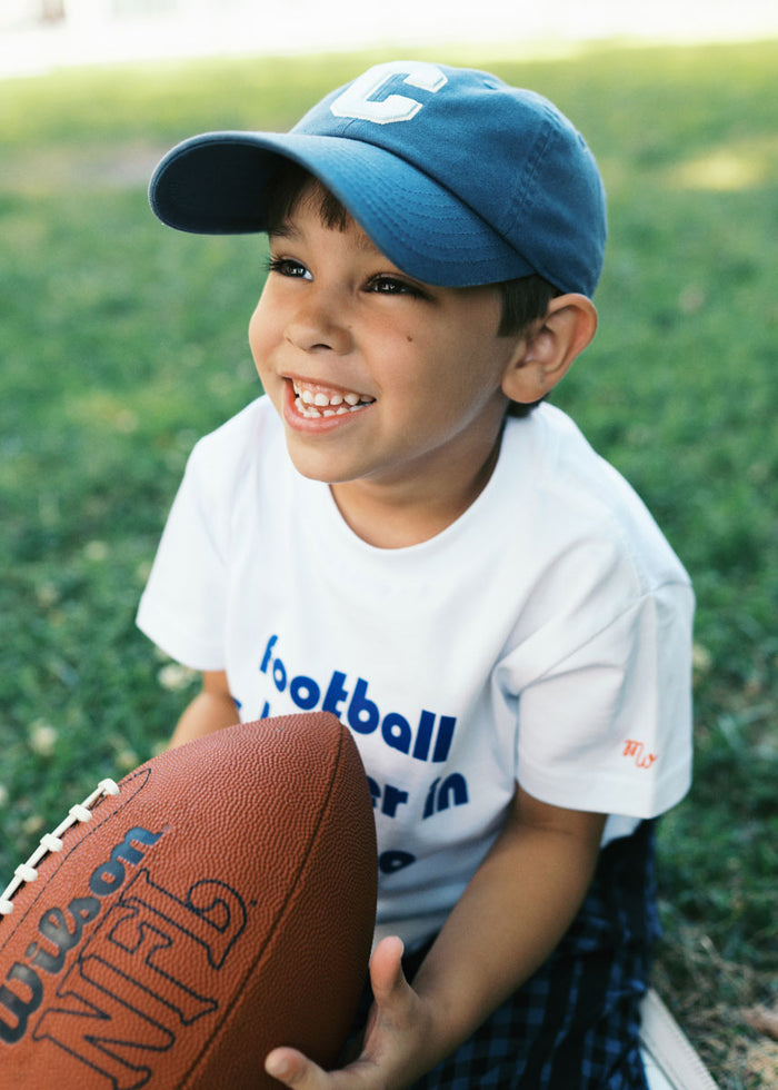 Toddler C Is for Chicago Dad Hat - Blue