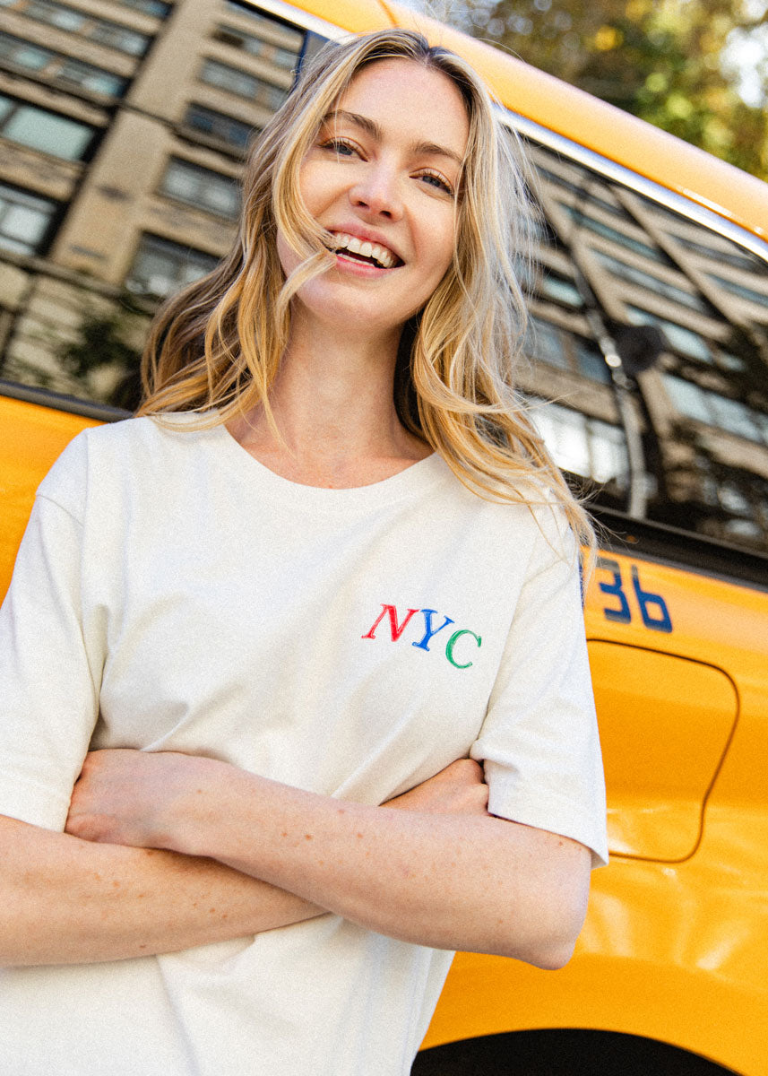 NYC Bodega Unisex Tee - Natural
