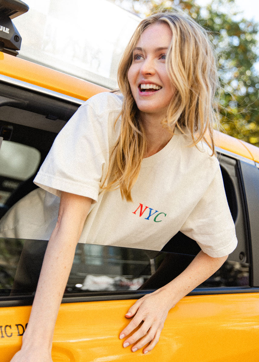 NYC Bodega Unisex Tee - Natural