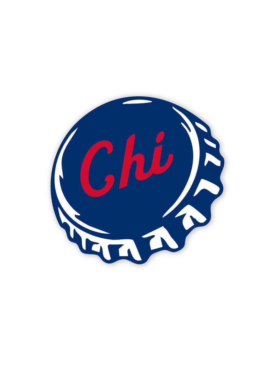 Chi Bottlecap Sticker
