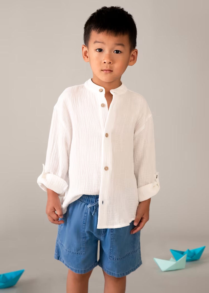 Declan Denim Bermuda Short - Medium Wash