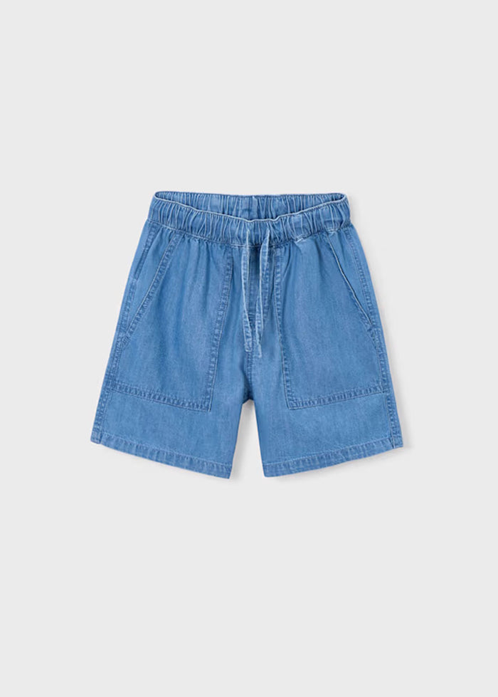 Declan Denim Bermuda Short - Medium Wash