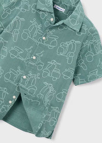 John Joe Button Down - Seaweed