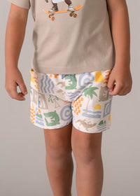 Chandler Swim Shorts - Cream