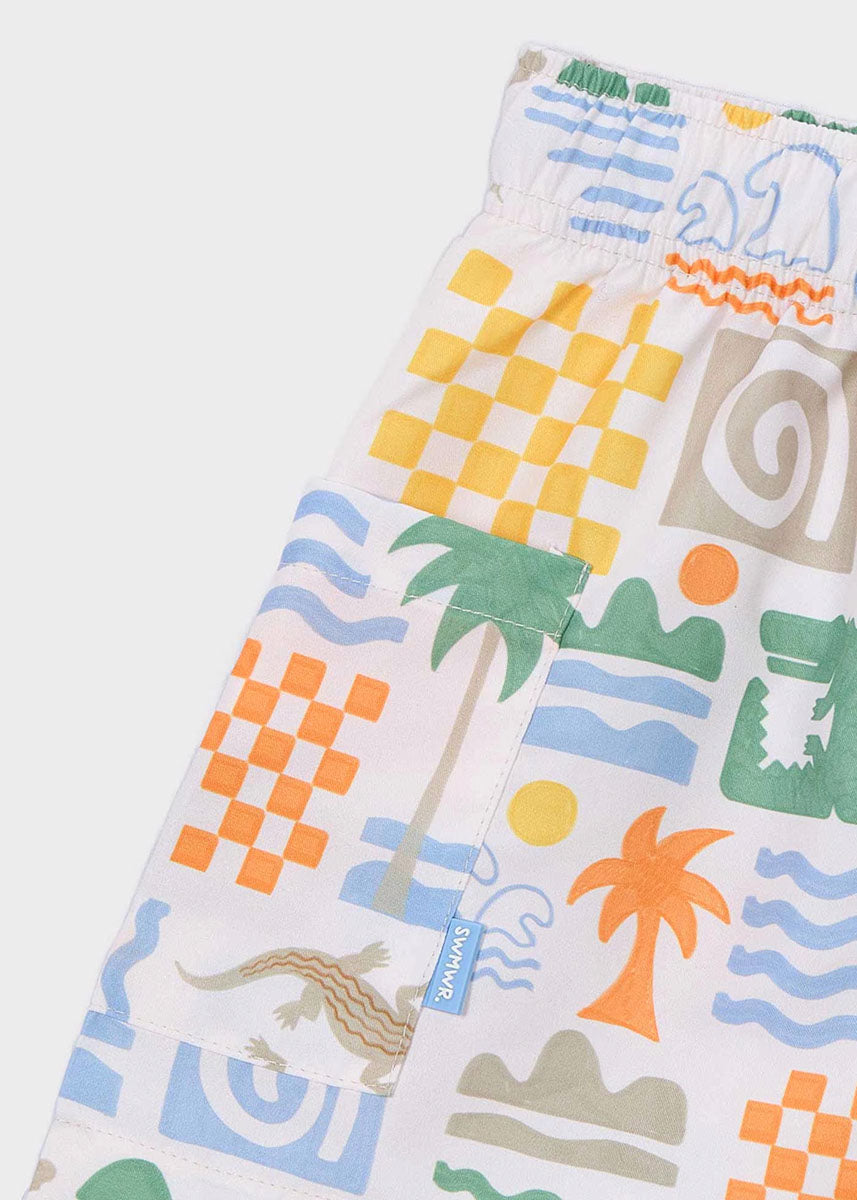 Chandler Swim Shorts - Cream