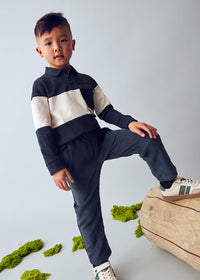 Oscar Corduroy Joggers - Navy