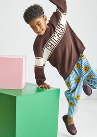 Chicago Mini Athletic Sweater - Espresso