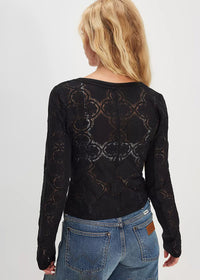 Jae Knit Long Sleeve - Black