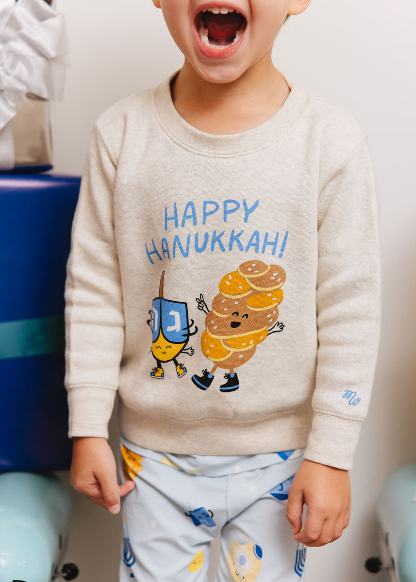 Hanukkah Buddies Toddler Sweatshirt