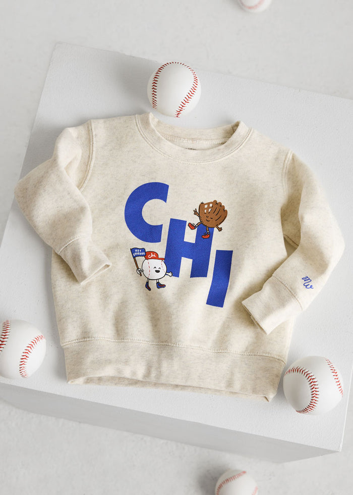 Chi Baseball Game Day Buddies Sweatshirt