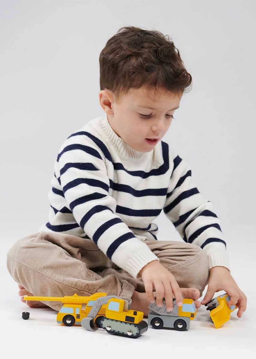 Construction Vehicles Toy Set