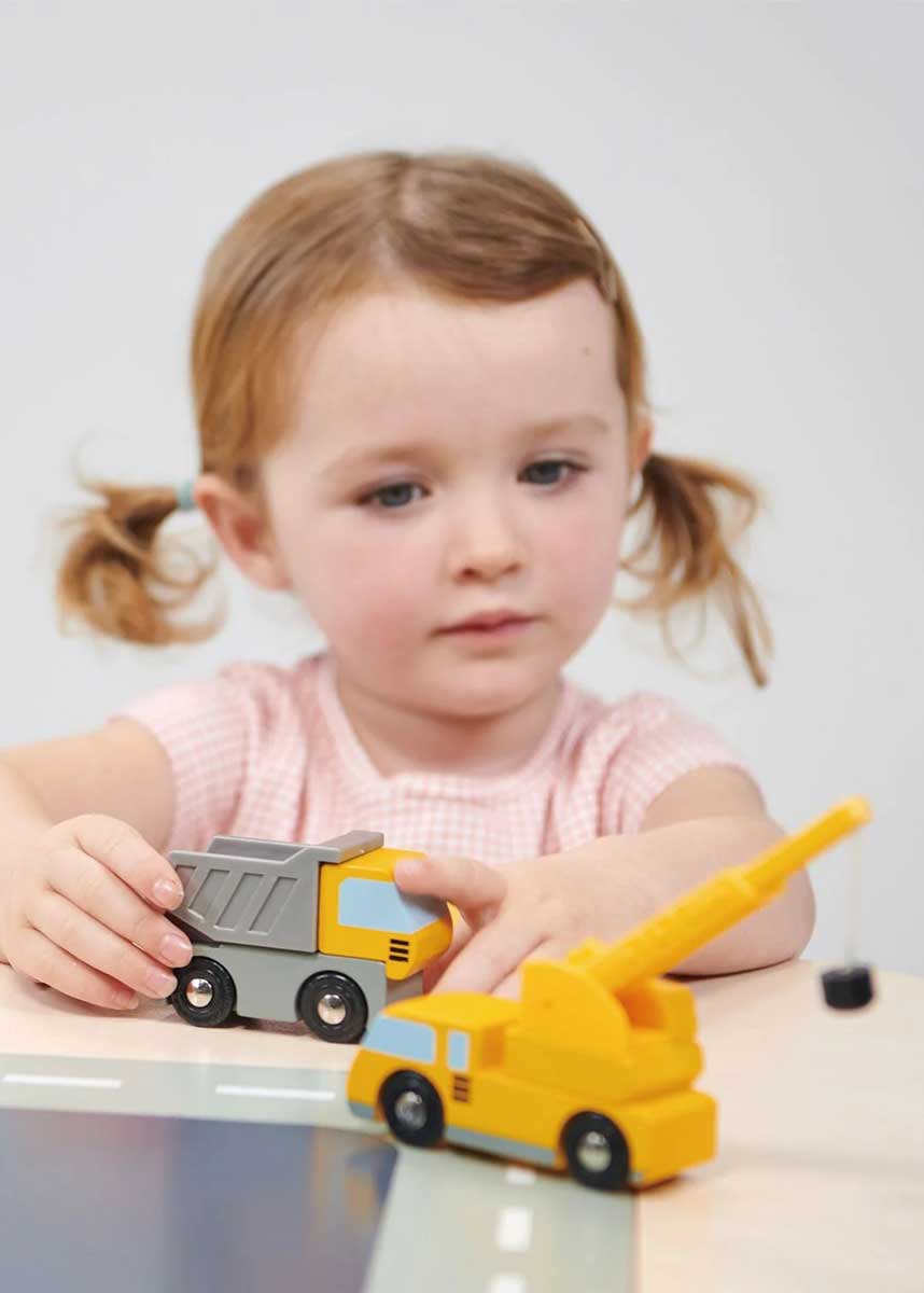 Construction Vehicles Toy Set