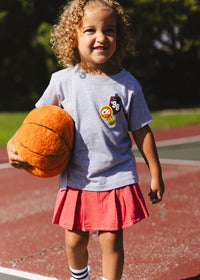 Chicago Basketball Patches Toddler Tee