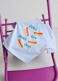 Sun's Out Buns Out Oversized Tee