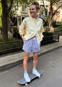 Day To Day Flannel Boxer - Blue Combo