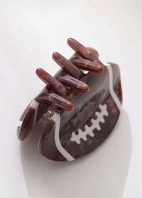 Football Mini Claw Clip