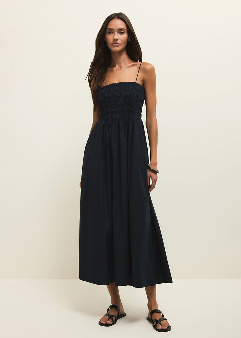 Cornelia Poplin Midi Dress