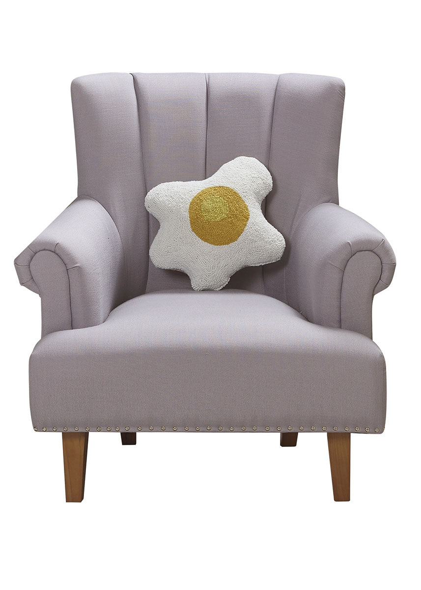 Over Easy Hook Pillow