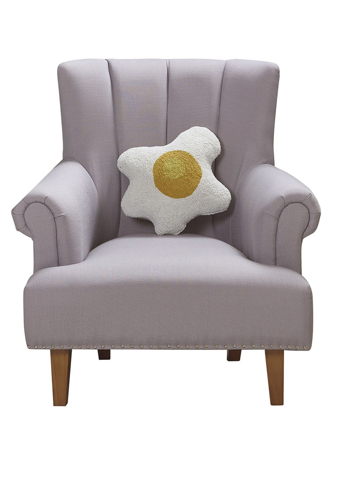 Over Easy Hook Pillow