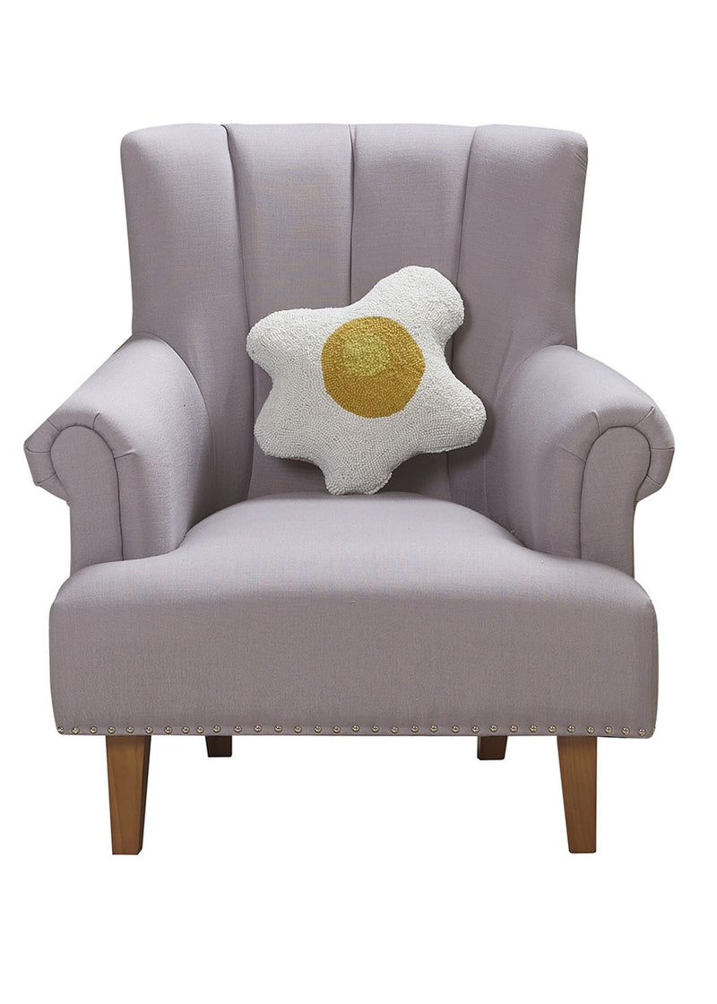 Over Easy Hook Pillow