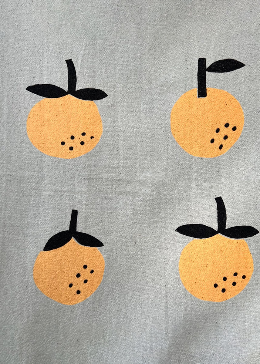 Oranges Tea Towel