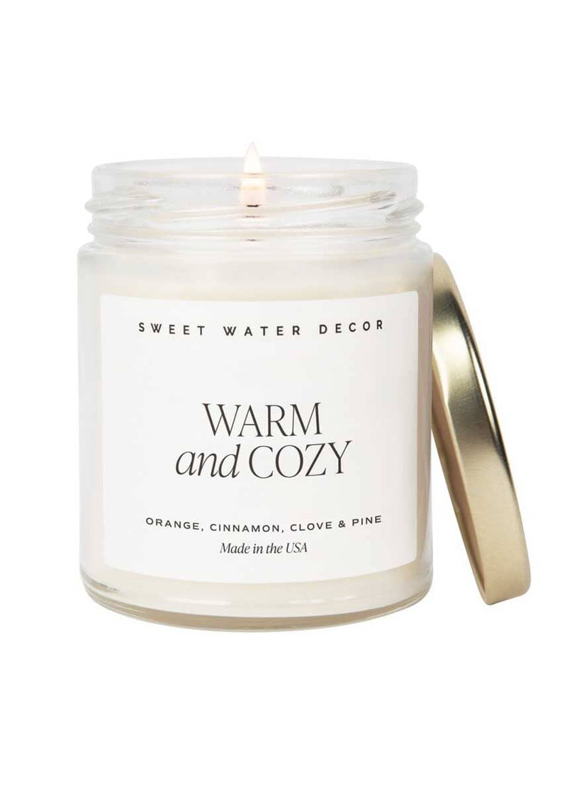 Warm And Cozy Soy Candle - 9oz