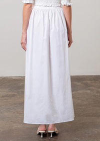 Lindley Midi Skirt - White