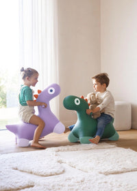 Hoppi Dino Bouncer - Garden Green