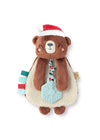 Holiday Itzy Lovey™ Plush + Teether Toy - Large Bear