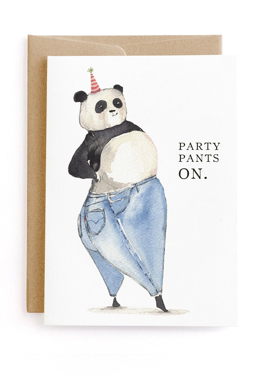 Party Pants Birthday Card