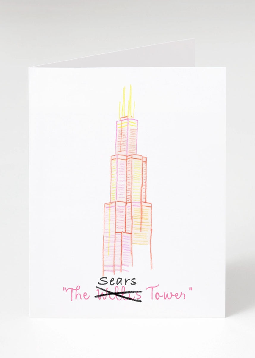 Stubborn Chicagoans Greeting Card