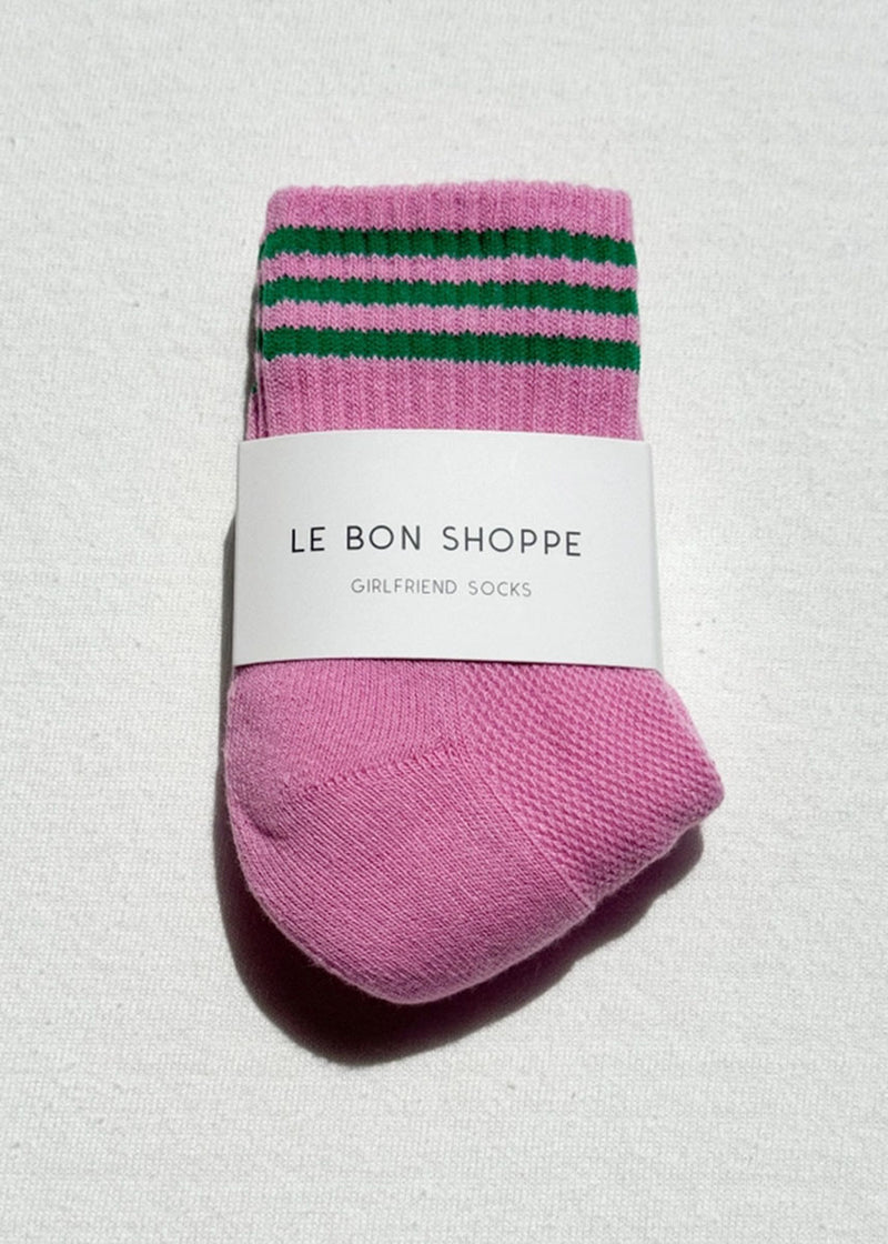 Girlfriend Socks - Rose Pink