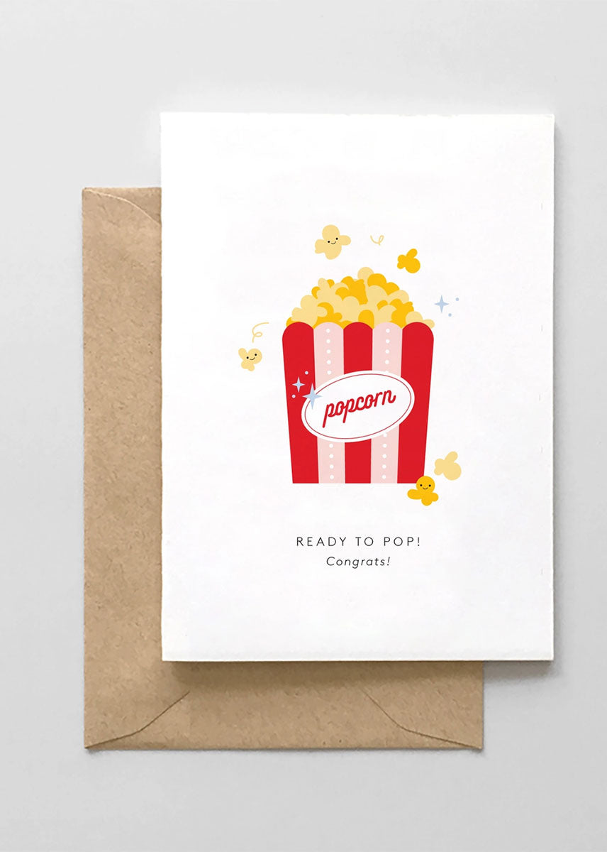 Ready To Pop Greeting Card