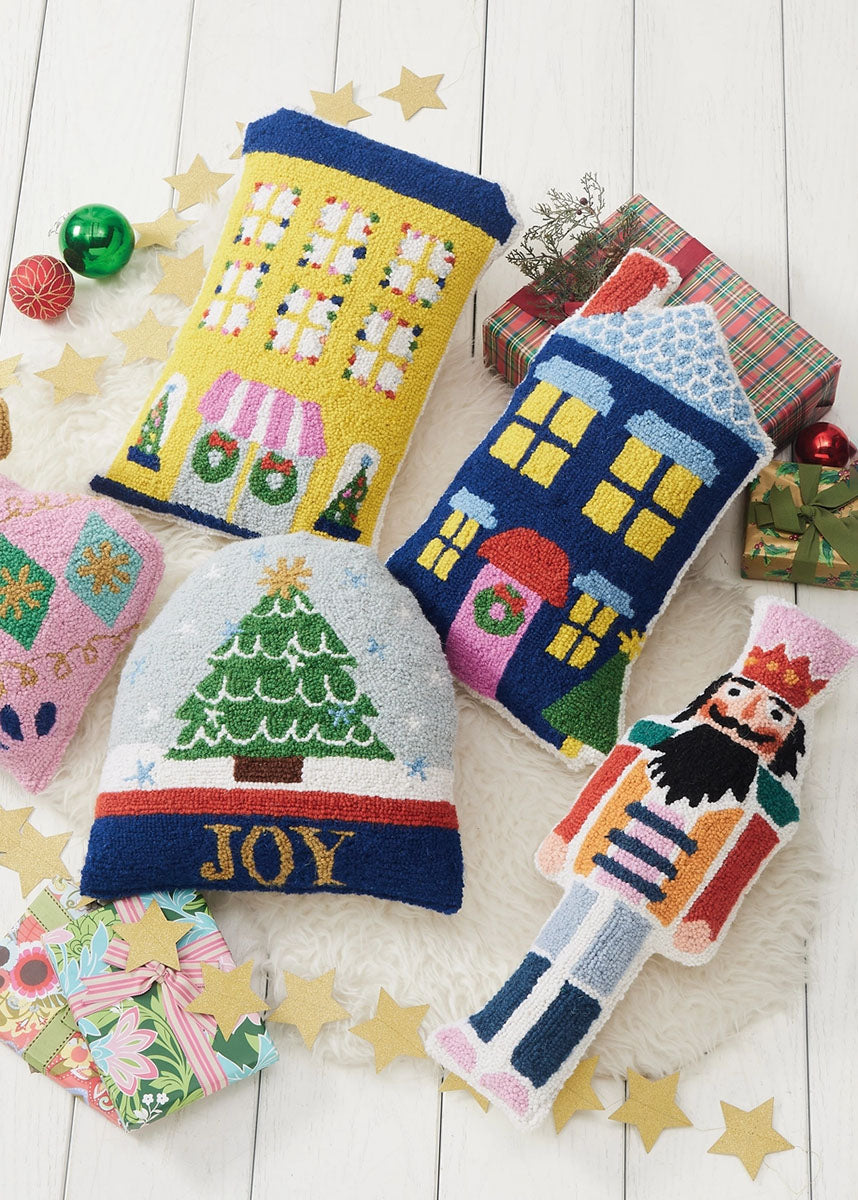 Nutcracker Shaped Hook Pillow