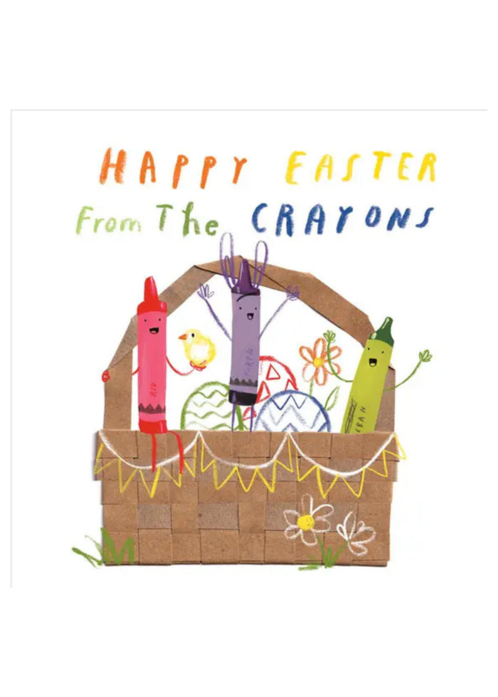 Happy Easter From The Crayons Book