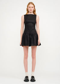 Delaney Classic Mini Dress - Black