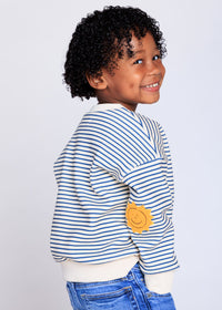 California Striped Patch Sweatshirt