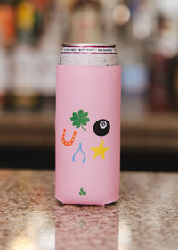 Lucky Icons Tall Can Cooler