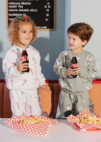 Candy Cane Sweatsuit Set