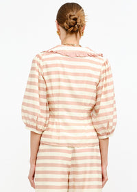 Frankie Striped Top - Pink Multi